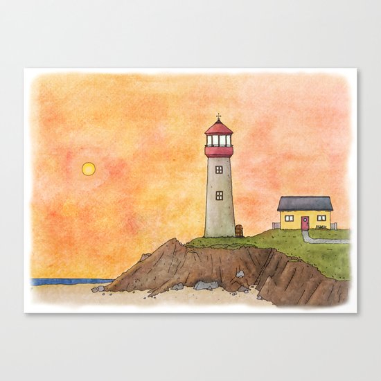 Lighthouse #4 Canvas Print