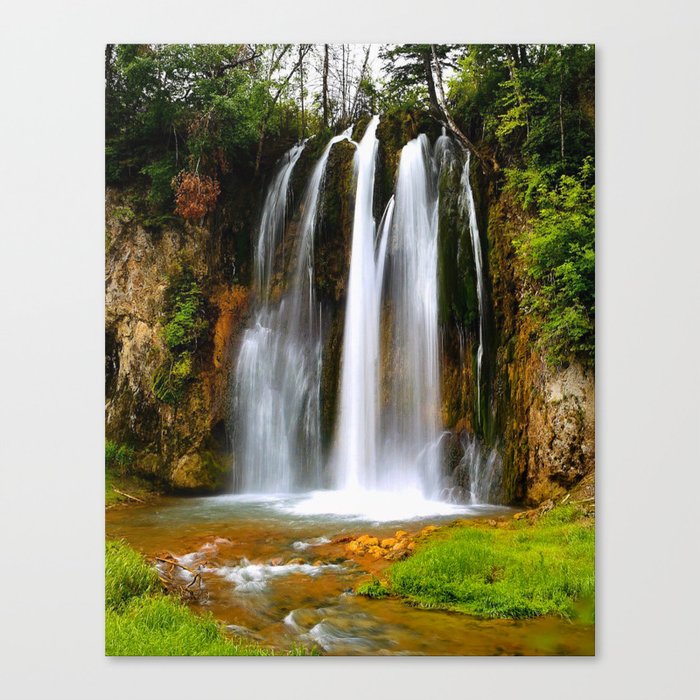 Spearfish Falls III Canvas Print