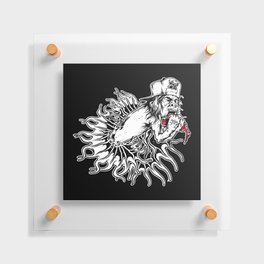 Creepy Beast Cool Graphic Floating Acrylic Print