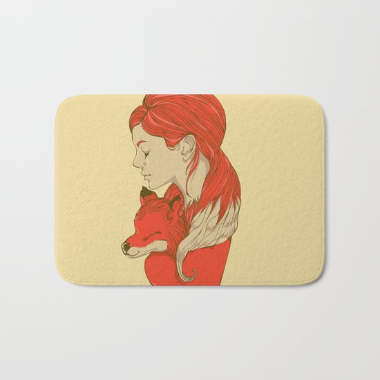 Lady Fox Bath Mat