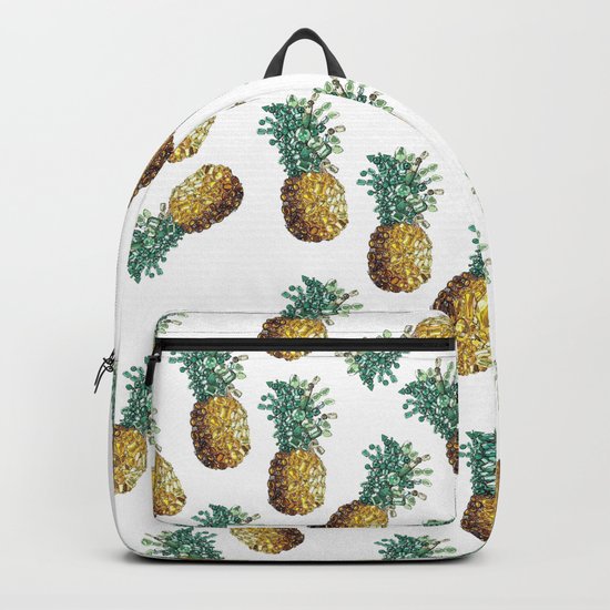 Pineapple by gems Backpack