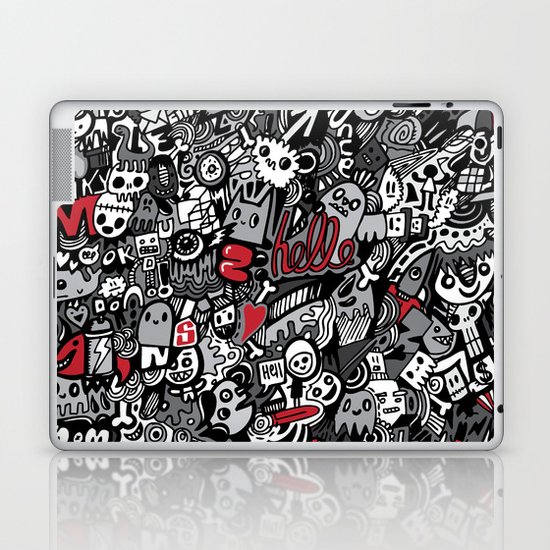 Doodled To Death Laptop & iPad Skin