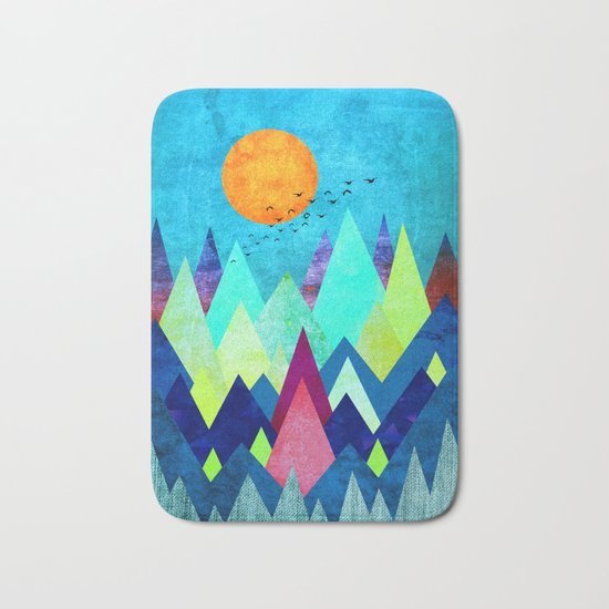 Landscape XOX Bath Mat