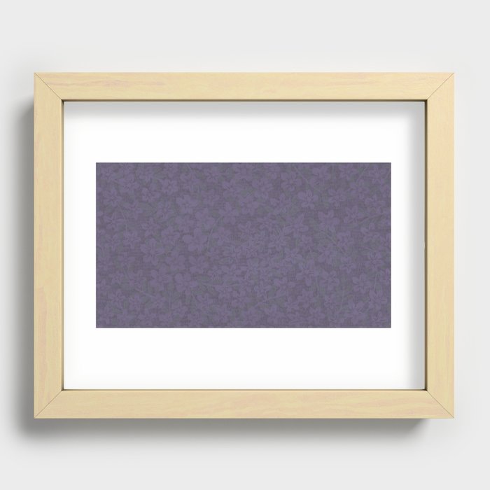 April rain Recessed Framed Print