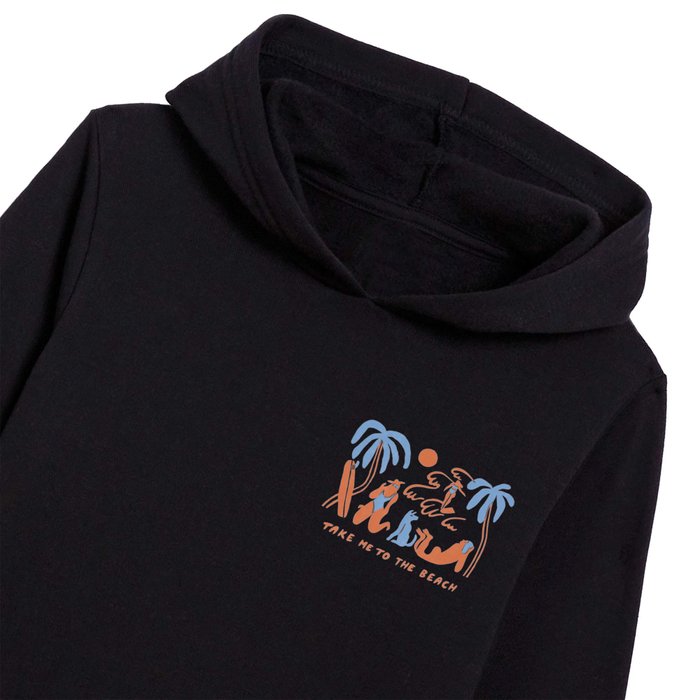 Take me to the beach Kids Pullover Hoodie