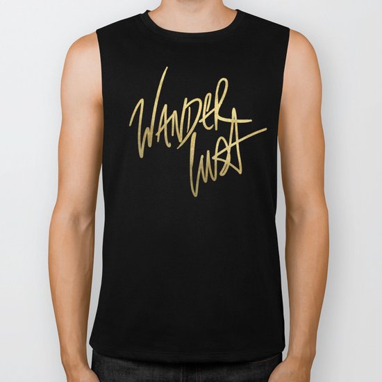 Wanderlust Biker Tank