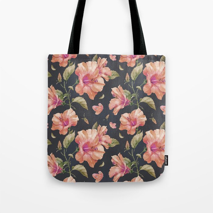 Hibiscus Tote Bag by 83 Oranges Free Spirits | Society6