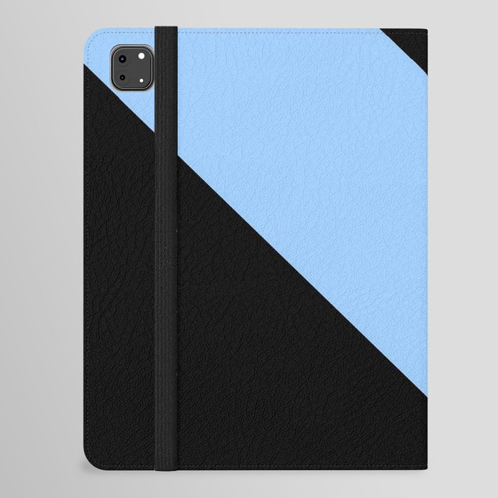 Oblique dark and blue iPad Folio Case