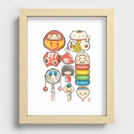 Special Lucky Toy Box Recessed Framed Print