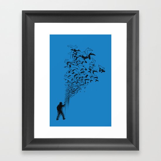 Flying High Framed Art Print