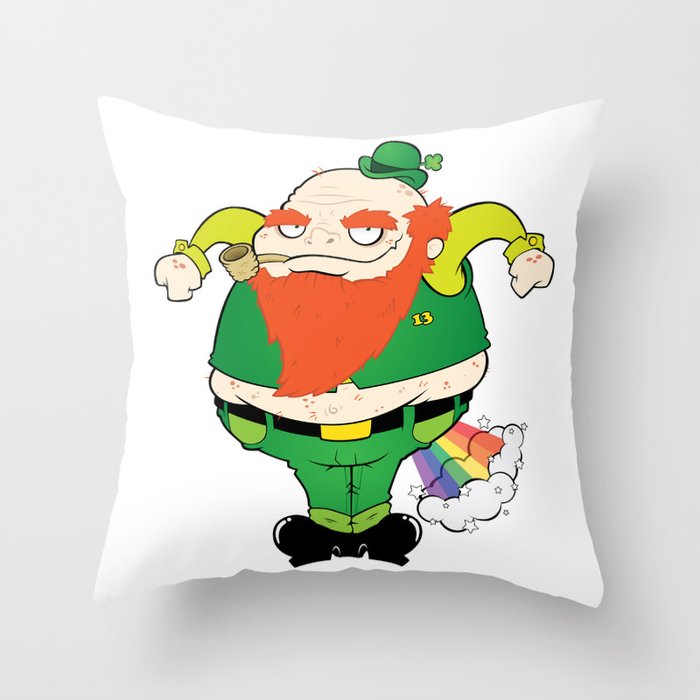 Where Rainbows Come From Throw Pillow