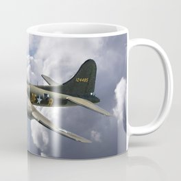 B-17 Portrait Coffee Mug | Memphisbelle, Aircraft, Graphicdesign, B17, Usaac, Aviation, Usaf, Flyingfortress, Military, Bomber 