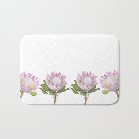 Beautiful Lotus Bath Mat