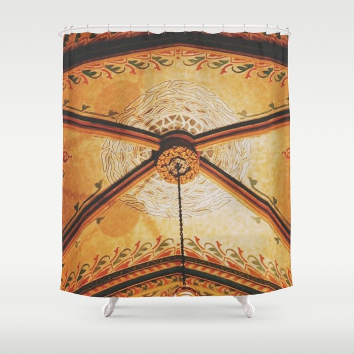 Gold On The Ceiling Shower Curtain By Emilia96