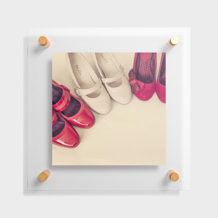 The Shoe Collection Floating Acrylic Print