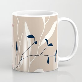 Floral Leafy Spray Coffee Mug