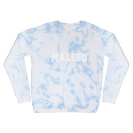 Malibu - White Crewneck Sweatshirt