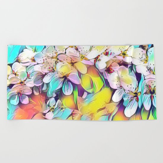 Floral ArtStudio 31 Beach Towel