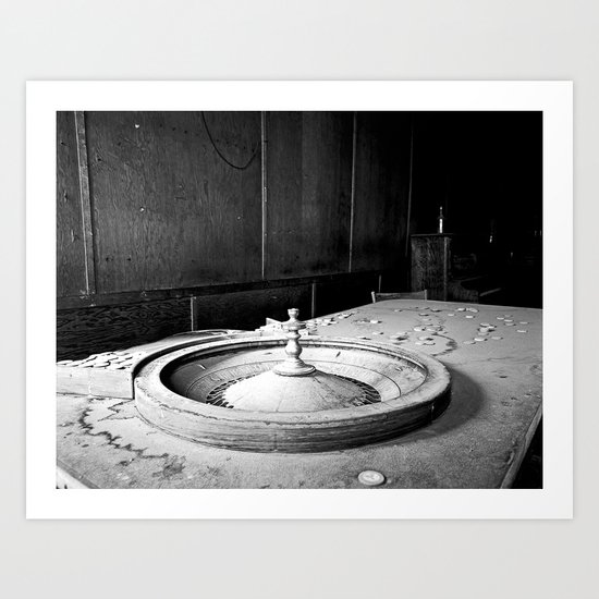 Roulette Art Print