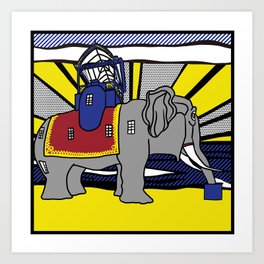 Lucy the Elephant of Margate NJ Art Print