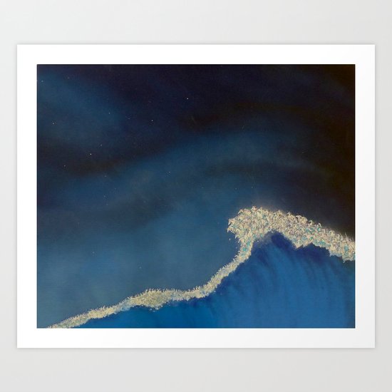 The Last Unicorn : Last Wave Art Print