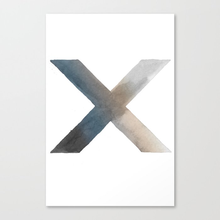 X Canvas Print