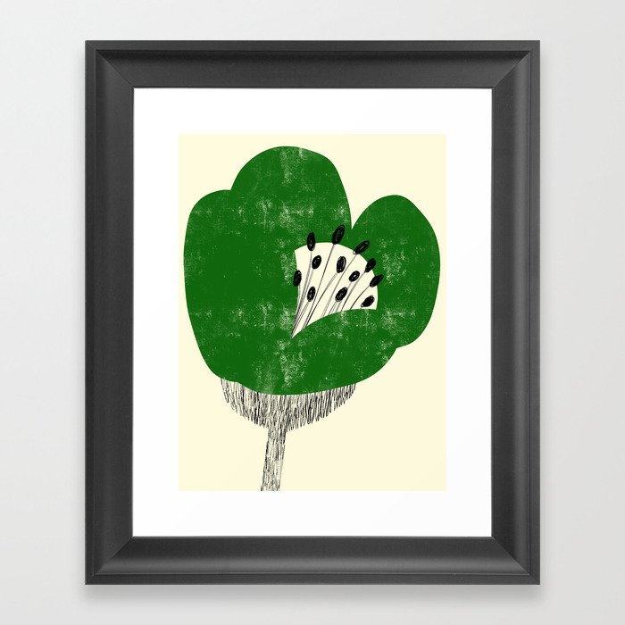 Flower011 Framed Art Print