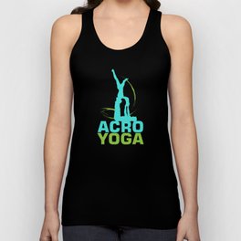 Acroyoga Yoga Meditation Unisex Tank Top