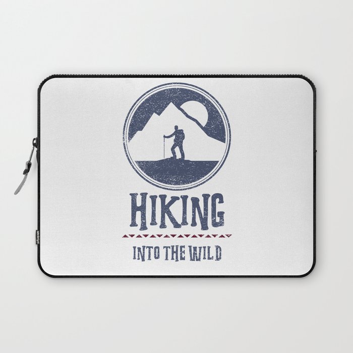 Hiking Into The Wild Laptop Sleeve