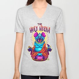The Holy Hyena V Neck T Shirt