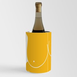 Nude in yellow 2 Wine Chiller