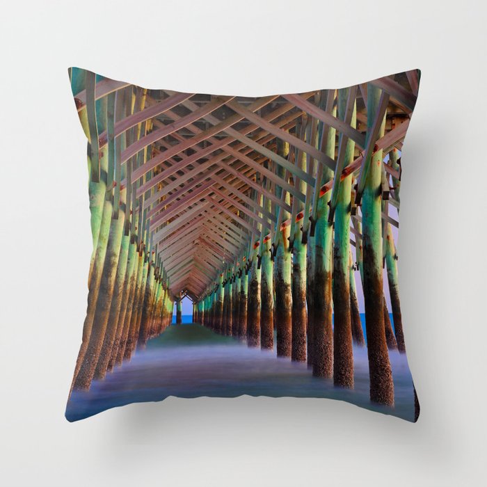 Under The Pier 1 Throw Pillow By Hueandeyephotography Society6