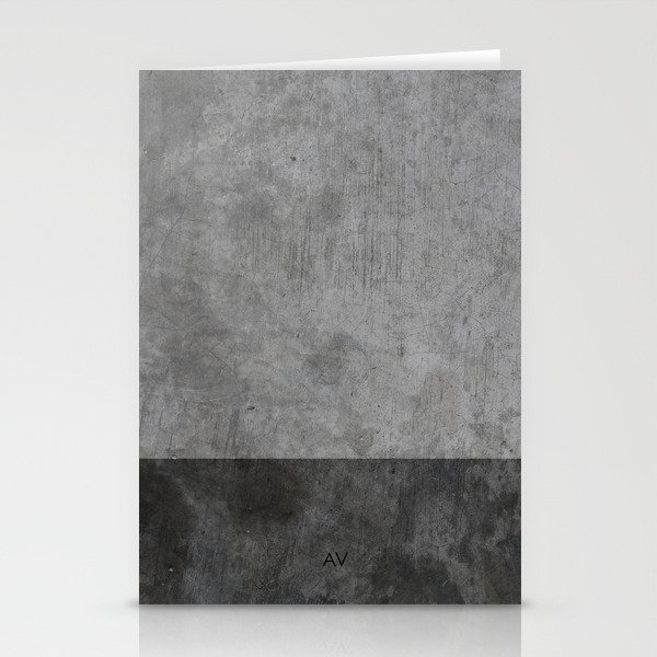 Concrete texture Stationery Cards