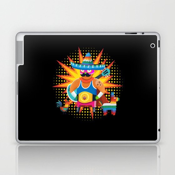 Lucha Libre Fighter Mexico Wrestling Laptop & iPad Skin