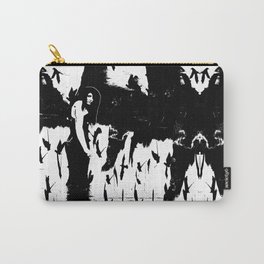 Rusalka:  Demon Witch of the Vasyugan Swamp Carry-All Pouch | Crows, Vampire, Death, Black and White, Russian, Lithe, Demon, Woman, Black, Sexy 