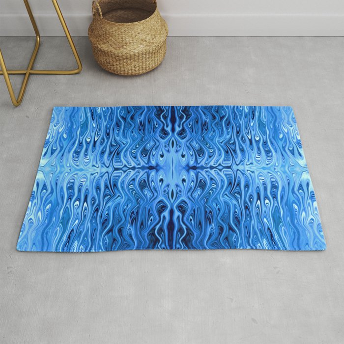 Frozen Squid by Chris Sparks Rug