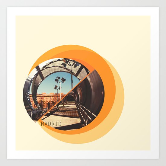 Arganzuela Art Print