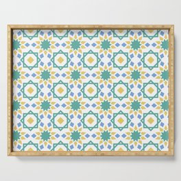 Star Garden ARABIC TILES Serving Tray