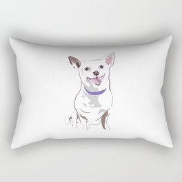 Chihuahua Print Rectangular Pillow