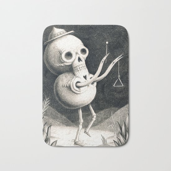 SkullMan Bath Mat