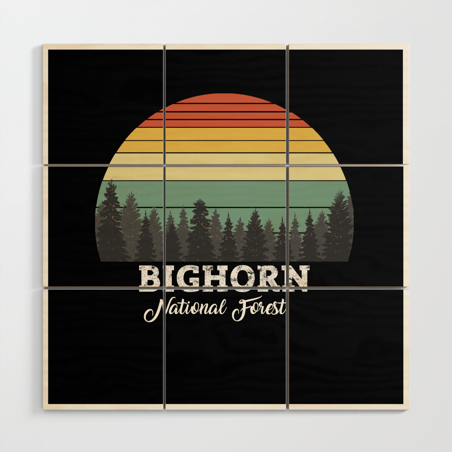 Bighorn National Forest Vinyl Decal Wall Laptop Bumper Sticker 5