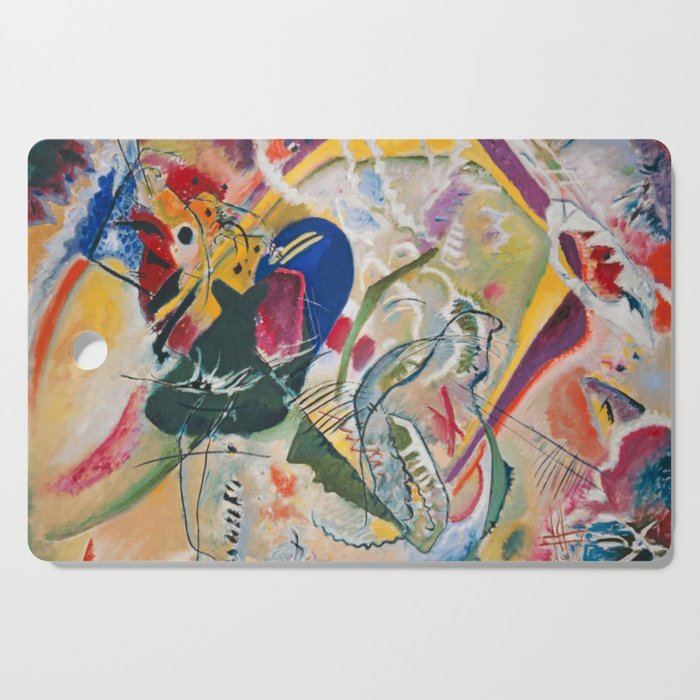 Wassily Kandinsky | Abstract art Cutting Board