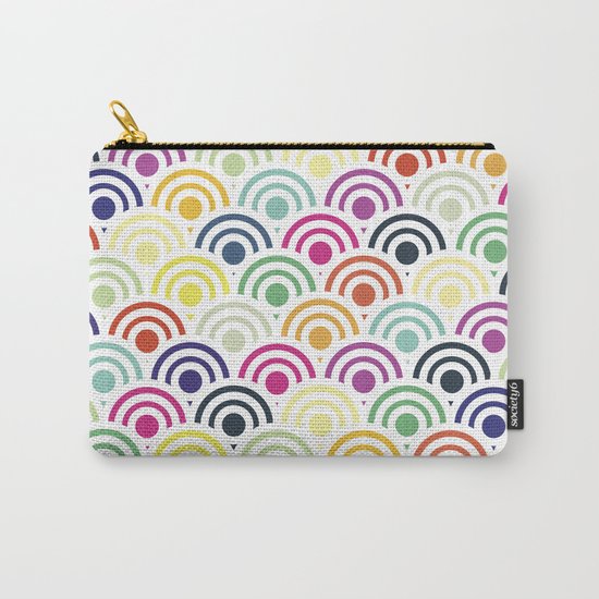 Colorful Circles II Carry-All Pouch