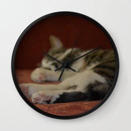 Cat Paws Wall Clock