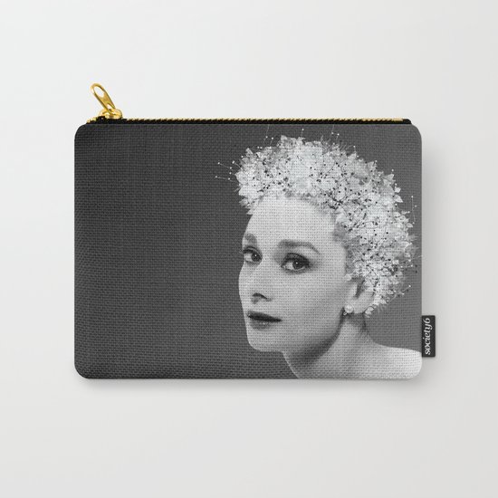 Audrey in Black Carry-All Pouch