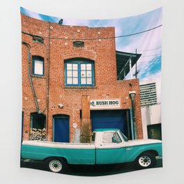 West Los Angeles Vintage Truck Wall Tapestry