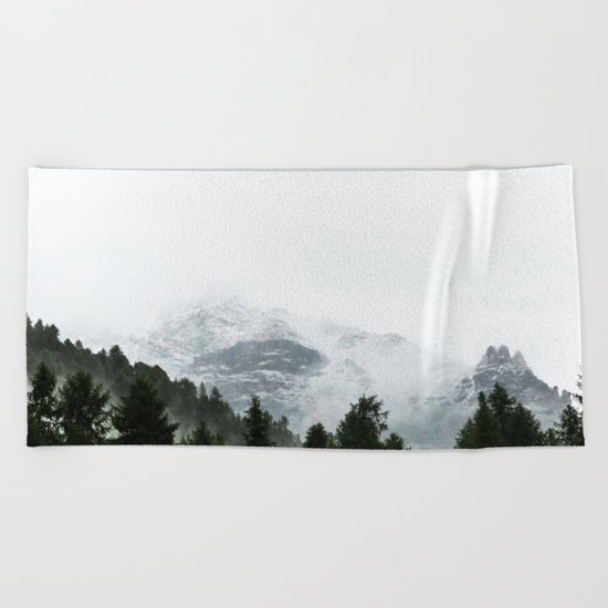 The Way Through The Woods Beach Towel