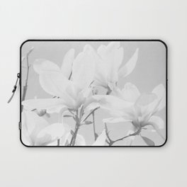Magnolias Black & White #1 #wall #art #society6 Laptop Sleeve