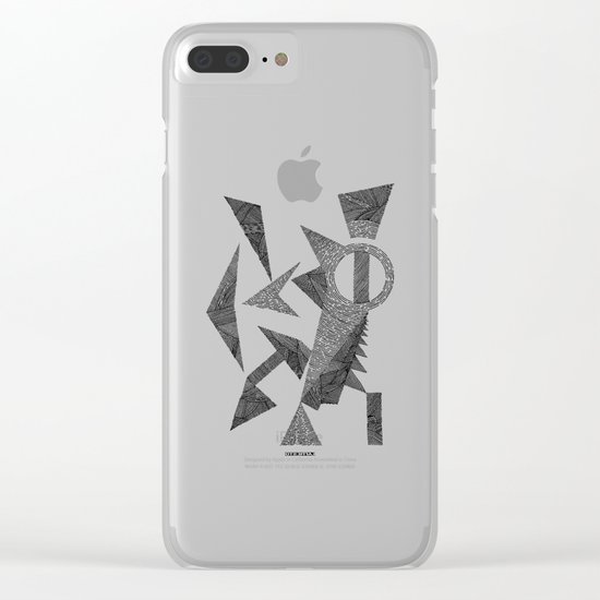 - silence - Clear iPhone Case