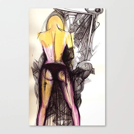 Girl Canvas Print